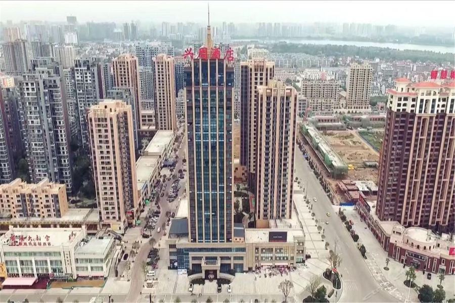 Xingzhou International Hotel Ханьчжун Екстер'єр фото